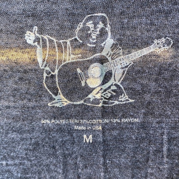 True Religion Gray Long Sleeve Tee with black stud detail - Meduim - Picture 3 of 5